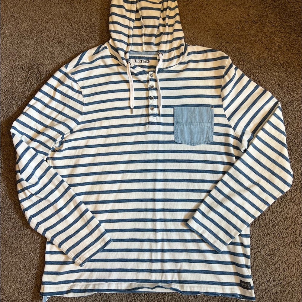 Heritage Henley Hoodie